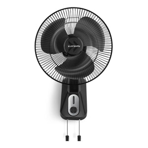 Longway Speedy 12 1 Star 300 mm Energy Saving 3 Blade Wall Fan  (Black, Pack of 1)