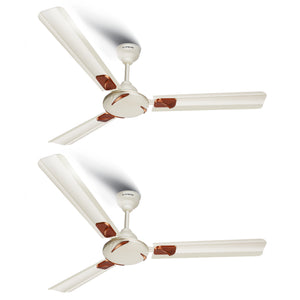 Longway Creta P2 1200 mm/48 inch Ultra High Speed 3 Blade Anti-Dust Decorative Star Rated Ceiling Fan