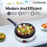 Longway Rapido IC 2000 W Induction Cooktop (Black, Touch Panel)