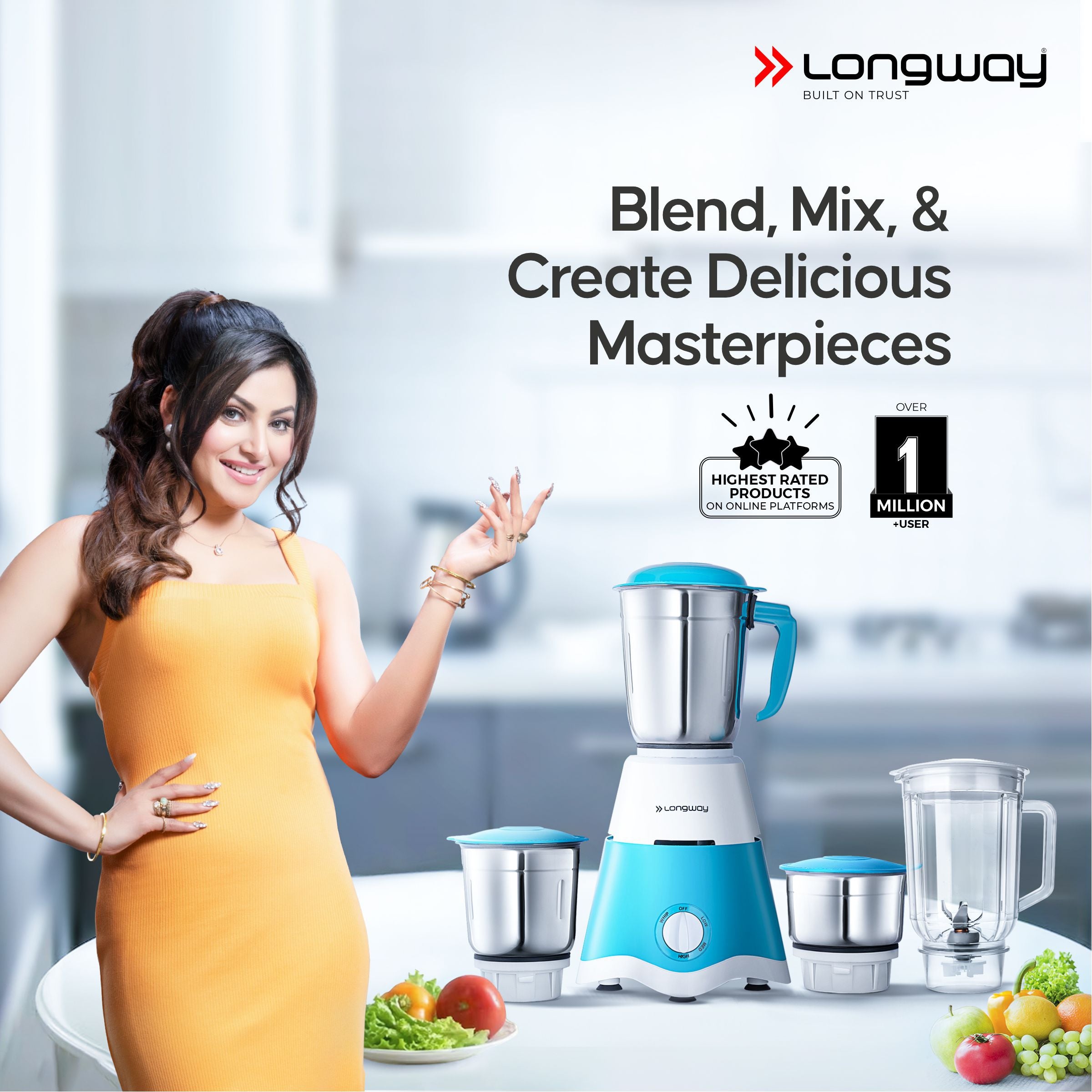 Buy Online Juicer Mixer Grinder at Best Prices Longway India